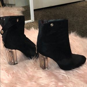 Thick Heel Booties